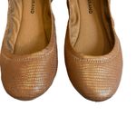 Lucky Brand Emile Leather Textured Ballet Flats in Copper, Sz 8 Photo 4