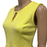 Romeo + Juliet Couture  Lemon Yellow Fit and Flare Skater Mini Dress Womens Small Photo 3