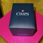 CHAPS Gold Tone w Crystals Watch Photo 4