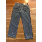 Levi's LEVI’s WOMENS LOW PRO STRAIGHT RELAXED FACTORY BLEACH SPOT GREY JEANS Sz 31 NWT Photo 6