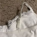 Aerie White Superchill Seamless Lace Trim Corset Tank Top Bralette - size XL Photo 2