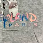 Disneyland Paris Iridescent Mirror Castle Hoodie Sweatshirt Lavender Cords Sz S Photo 8