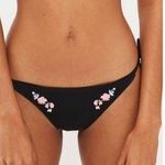 Topshop NWT Tie Side Black Bikini Bottoms, 8 Photo 0