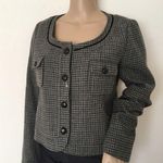 Uniqlo Houndstooth Cropped Blazer Photo 0