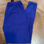 Royal Blue Solid Leggings Size undefined Photo 0