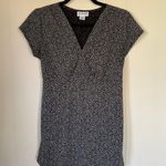 Motherhood Maternity short sleeve blouse top floral vine women’s size medium Photo 0