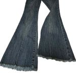 Zana Di Jeans Y2K Low-rise Jeans Raw Hem Bootcut Sz 3 Photo 2