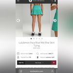 Lululemon  Pace Rival Mid-Rise Skirt *Long
Kelly Green
Size 2 Photo 6