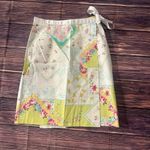 Samantha Floral Patchwork Wrap Skirt Women’s 4P A Photo 2