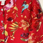 Peck & Peck  Vintage 100% linen tropical blazer size S Photo 5
