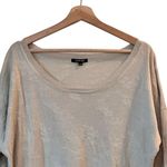 Pas de Calais M Wool Cotton Textured Long Sleeve Sweater Taupe Made In Japan 36 Size M Photo 3