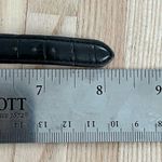 Jacques Du Manoir Ladies Watch Rare Black Leather Strap Date Window Quartz Photo 9