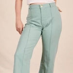 Big Bud Press Western Pants Jeans Flare Green Small Photo 0
