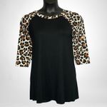 Honeyme Curvy leopard top Photo 0