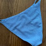 LA Hearts by PacSun Light Blue Maya Scrunch Side Tie Bikini Bottom Photo 2