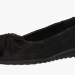 The Flexx Women's Boco Loco Peeptoe Ballet Flat- Black- Size 7 Photo 0