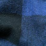 BB Dakota Jaslene buffalo plaid check fur hood long coat Photo 7