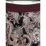 prAna Paisley Floral Pull On Jenna Skirt Size Small Athleisure Tennis Golf Photo 2