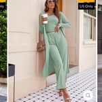 Ekouaer 2 Piece Lounge Set Drawstring Side Photo 12