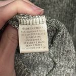 Very J Dark Gray Oversized Ribbed V Neck Long sleeve Knit Sweater size Medium Photo 4