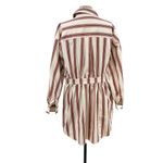 Ted Baker  Kaate Shirt Dress With Waist Tie‎ Cream Red Stripe Size 1 US 4 Photo 12