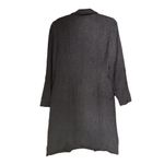 Bentley Arbuckle Women's Sz 10 Herringbone Long Coat Lined Blazer Jacket VTG Black Photo 6