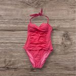 La Blanca Vibrant Coral One-Piece Swimsuit beach resort vacation summer size 8 Photo 3