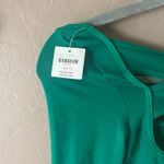 Anthropologie  Green Bodysuit Crisscross Back  Photo 3