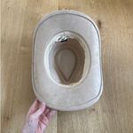 No Brand Western Cowgirl Hat with Concho Band One Size Beige Blue Photo 2