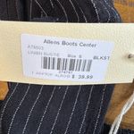 Pin striped tank Black Photo 4