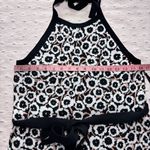 Diane Von Furstenberg  Halter‎ Poppy Midi Dress Neutral Knit Tie Neck Size L NEW Photo 6