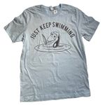 Disney Pixar Just Keep Swimming Mens Large Crewneck T-Shirt - Dory Finding Nemo Photo 5