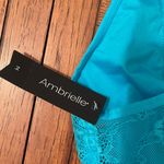 Ambrielle Lace Bralette in Teal M Blue Size M Photo 2
