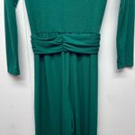 Old Navy  Green Long Sleeve Women's Jumpsuit Size XS Straight Leg Stretch Photo 9