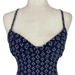 Athleta Blue Taza Kaimana Tankini Bikini Swim Top Size 32B/C Photo 3