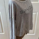 Spyder  heathered gray crewneck long sleep relaxed style shirt Photo 0