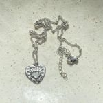 Handmade gold tone stainless steel celestial whimsical boho heart necklace🌟 Photo 7