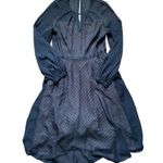 Hobbs London  Claudette Clip Dot Dress Navy Midi 6 Photo 0