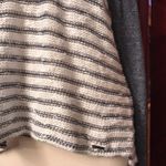Hollister Blue-Gray Striped Shimmer & Shine Sweater Photo 3