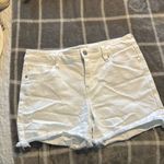 Liverpool  Women's White Denim Shorts Photo 1