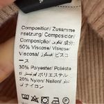 SheIn Tan Beige Ribbed square neck cropped sweater tank Top size XSmall EUC Photo 3