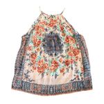 Joie  Amarey Silk Halter Top in Garden Rose, Size XS​ Photo 0