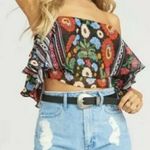 Show Me Your Mumu NWT  Nica Ruffle Top XS Photo 2