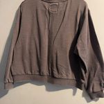 Rip Curl  Women's Charcoal Sweater with Colorful Stripes Photo 2