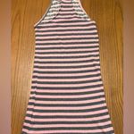 Free People  Pink & Gray Stripe Racerback Tennis Golf Pickleball Dress Size Small Photo 7