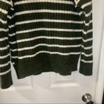 Abercrombie & Fitch Green/Cream Striped Long Sleeve Sweater XS Photo 5