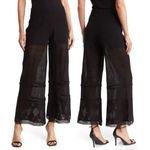 Toccin Crochet Pants in Jet Black Size XS Photo 1
