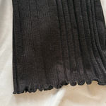 KILLSTAR  Black Ribbed Knitwear size XL Ribbed Soft Goth Punk 31 inches inseam Photo 3