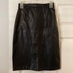 BB Dakota B.B.Dakota Leather Skirt color black excellent condition see photos Photo 1
