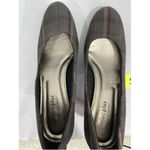 Predictions Womans Comfort Plus By Prediction Size 10 Black Cranbury Plaid Slip On Pumps Photo 5